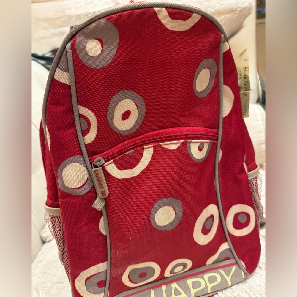 👸🏻 HOST PICK 👸🏻 Be Happy Steinbeck Red Backpack